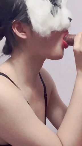 She gave me a blowjob after a while of persuasion that made me cum a lot   Clip 2