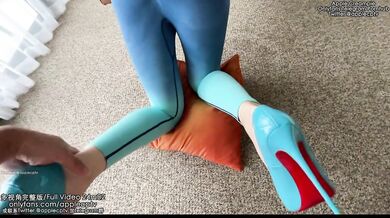 My Roommate 3 teases in yoga pants heels and thigh highs
