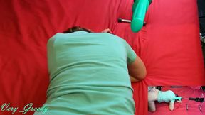 MILF Gets Fucked Hard by Her Hismith Fuck-machine Then Doggystyle and Huge Load Cum on Her Big Ass