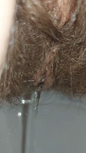 You Are My Toilet, You Are My Cleaner for Licking My Hairy Pussy