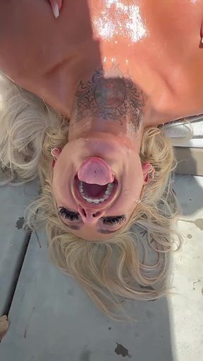 My POV with Blonde Babe Fat Ass Stephanie Love
