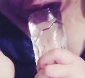 Fellation  ASMR solo teaser mature sextoy