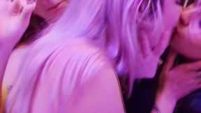 Girlfriend and Step-Cousin Give Me Head After the Bar!