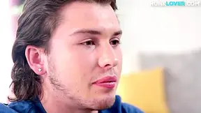 Muscled Newbie Teases And Masturbates In Closeup Action