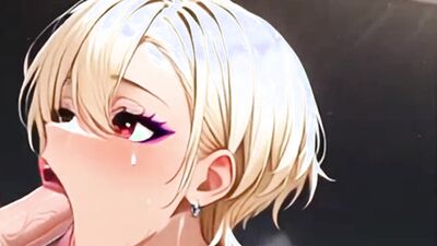 Mature bombshell in Robe Begs for Late Night Delivery - Big Tits & Flirting in 3D Animation