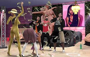 Caught getting facial at a Ghetto Music Video