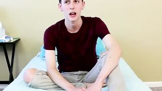 OMG, Get Ready for the Hottest Twink Interview of Your Life! Horny Young Stud Austin Hill Exposes Himself on Camera!