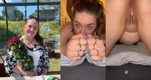 Danske Caroline Søndergaard Møller fra Randers Sperm i Fissen