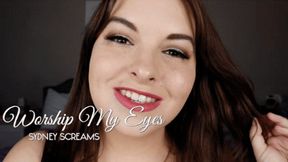 Worship my Eyes - An eye fetish scene featuring: brown eyes, mental domination, mesmerize, mindfuck, and face fetish - 720 WMV