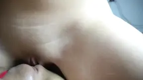 Pink-haired lesbians enjoy a sapphic scissoring session