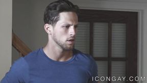 Gay jock Roman Todd receives deepthroat before fucking lover