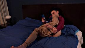 Rick shows Troy his stiff dick to tease his bottom, who goes down on it. An oral exchange follows, as the skinny Latinos get naked.