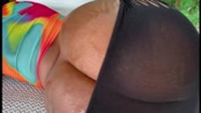 STROKE THAT DICK OVER MY FAT FARTING ASS!!!