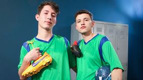 Teammates Jake Lotti & Loick Gauthier Get Wild In The Locker Room After Sweaty Workout - Latin Leche
