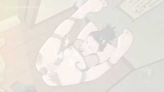 Shikamaru gets pulverized by his shadow Naruto[Anime Homo Anime porn Yaoi]