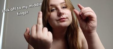 Jerk off to my middle finger, SPH, Humiliation