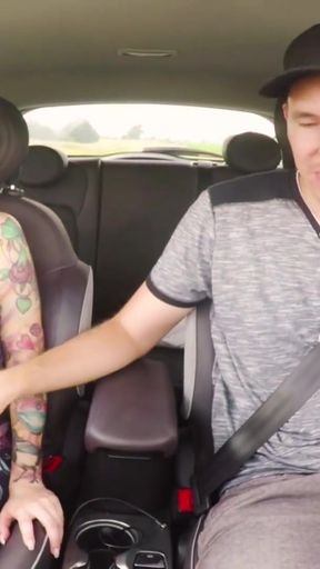 Must-see moment from &quot;Young German Hitchhiker Teen Cream Fuck with Driver in Car&quot;