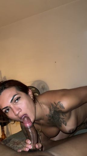 I love waking up feeling my boyfriend's big black dick tearing me apart   Clip 1
