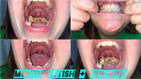 Chewing + mouth