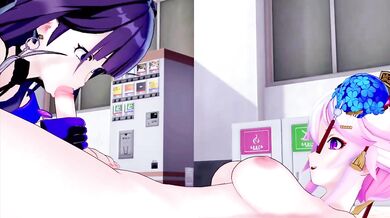 FUTA Honkai Impact YAE SAKURA X Mei (3D HENTAI)