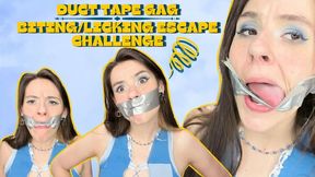 HD Ziva Fey - Duct Tape Gag Escape Challenge