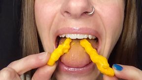 Sasha Chews Junk Food