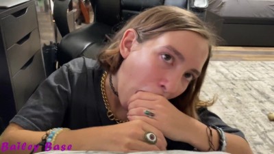 Teen POV Creampie: Playing With His Joystick & Video Games