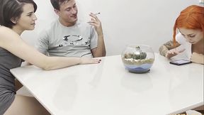 I ate my sister-in-law's ass while my wife was cooking!