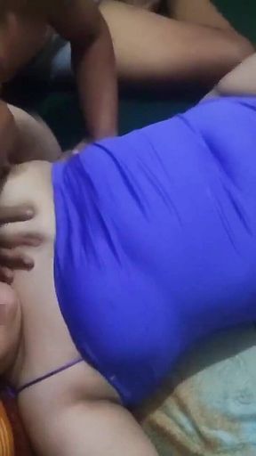 Enjoying the Sexy Body of a Man's Wife Who Is Very Sexy. Because It Hasn't Been Fucking for a Long Time