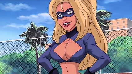 Stripperella BALLBUSTING GANG anime 2 kicks in the nuts Pamela Anderson busty atomic blonde