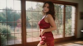 sofia, a very sexy, horny milf, loves cock and cum on her tits - ai-generated content