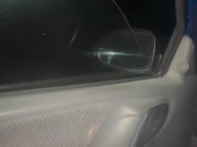 Jerking my dick on side of the road