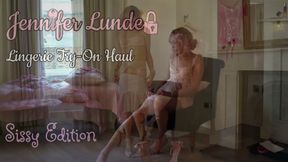 Lingerie Haul Try-on - Sissy Edition