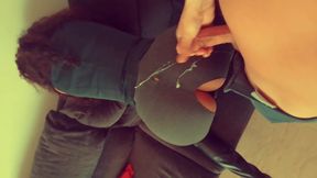 My tenant, a pretty French libertine, offers me her big ass