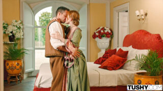 Jia Lissa, roșcată cu țâțe mici, futută anal de Alberto Blanco