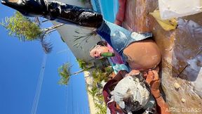 wet jeans, ripped denim & messy poolside girl/girl chaos — part 2