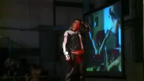 skinny Darlings dildo show on stage