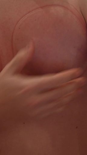Sissys Breast Pumping Session Enlarging my boobs   Clip 1