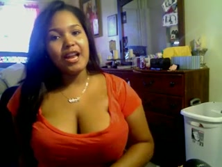 Awesome playful and eye catching webcam nympho exposed her big tits