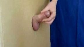 Finally my friends and I built our own glory hole for girls