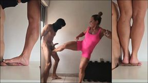 KICK balls & TRAMPLE cook