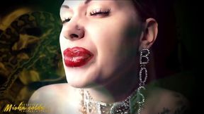 Binaural ASMR & mindfuck! Jerk to my mouth and spit!