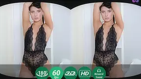 Nicole Black in Breathtaking Brunette Tries On New Clothes - TMWVRNet