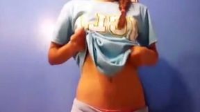 I get so turned on when this webcam model takes off her clothes