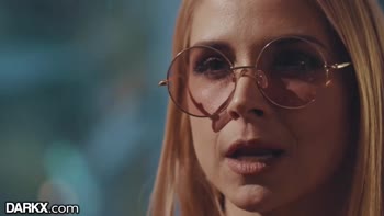 Blind Girl's BBC Threesome with Sarah Vandella and Rob Piper