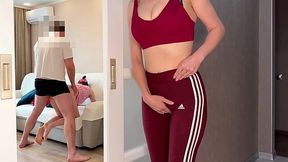 Horny stepmom has sex with a dude who cheats on his girlfriend