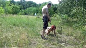 Outdoor Sex Slave Training