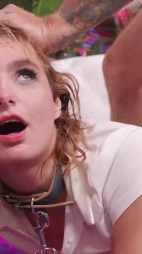 Iconic moment from &quot;Evie Christian Is Addicted To Bryan Gozzling&#039;s Rough Fucking&quot;