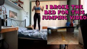 I Jumped Too Much… and Broke the Bed 😳🔥