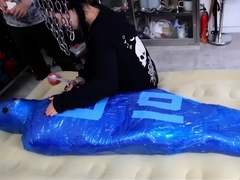 Older Man Mummified With Pierced Nipples – MISTRESS